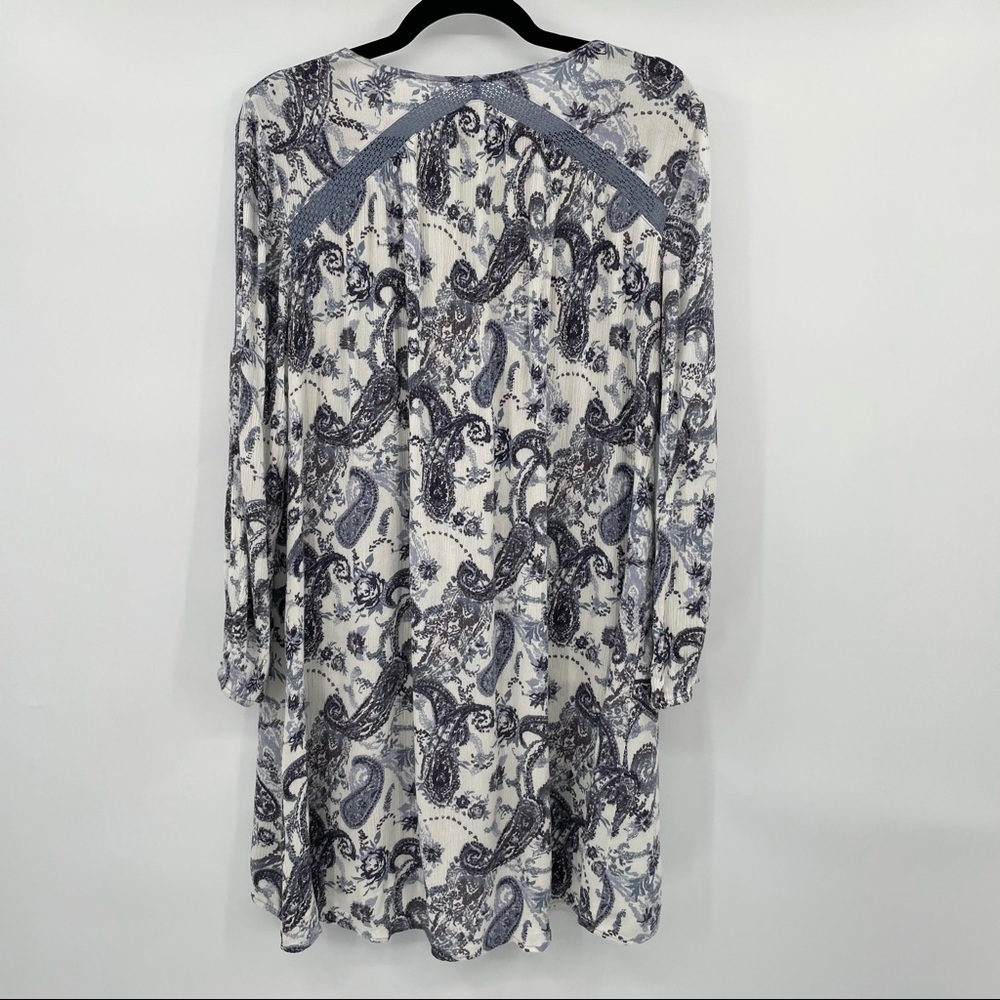 Altard State White & Blue Paisley Dress - Picture 10 of 14